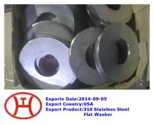 310  Плоска шайба з нержавіючої сталі