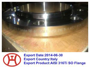 ASTM A182 F316Ti SO Фланець